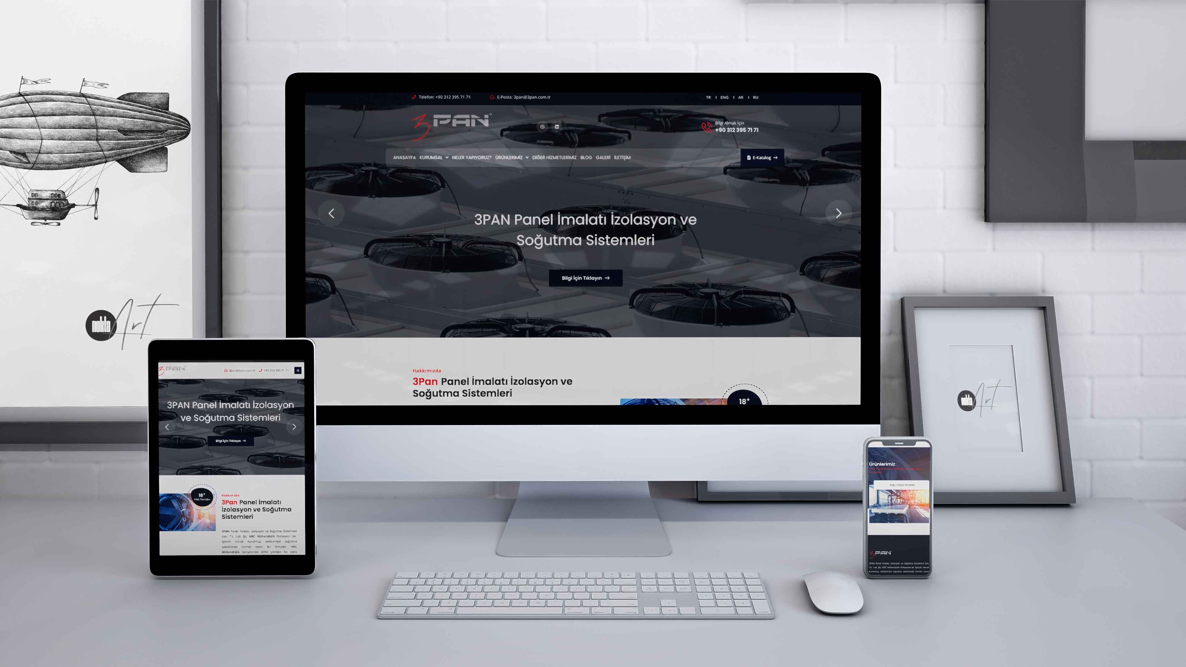 3 Pan Ankara Web Tasarım