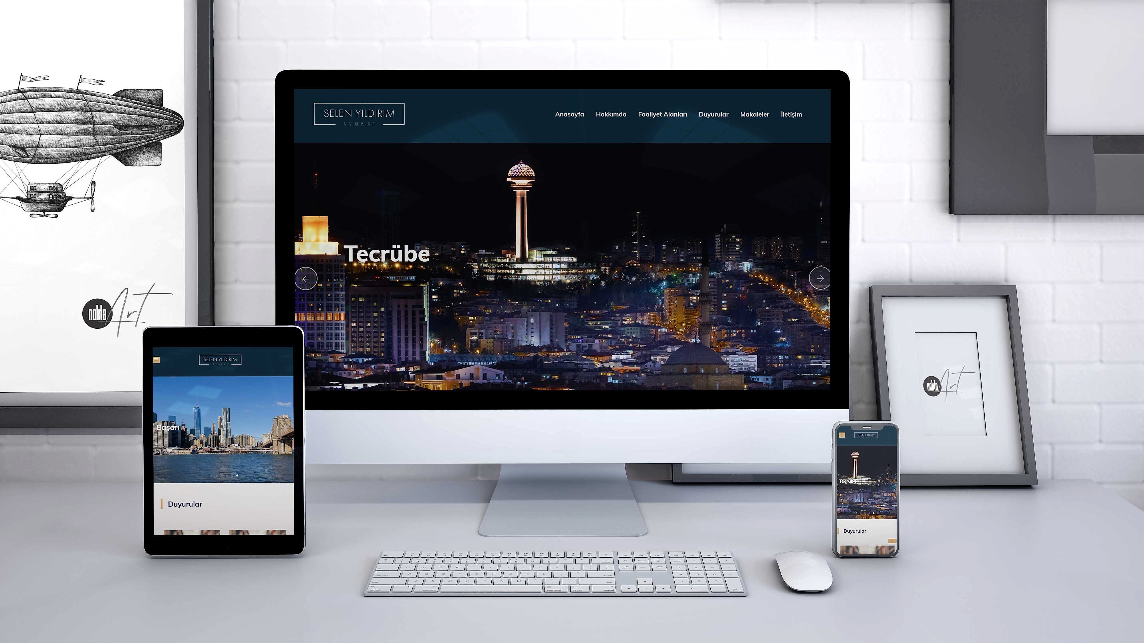 Av. Selen Yıldırım - Web tasarım