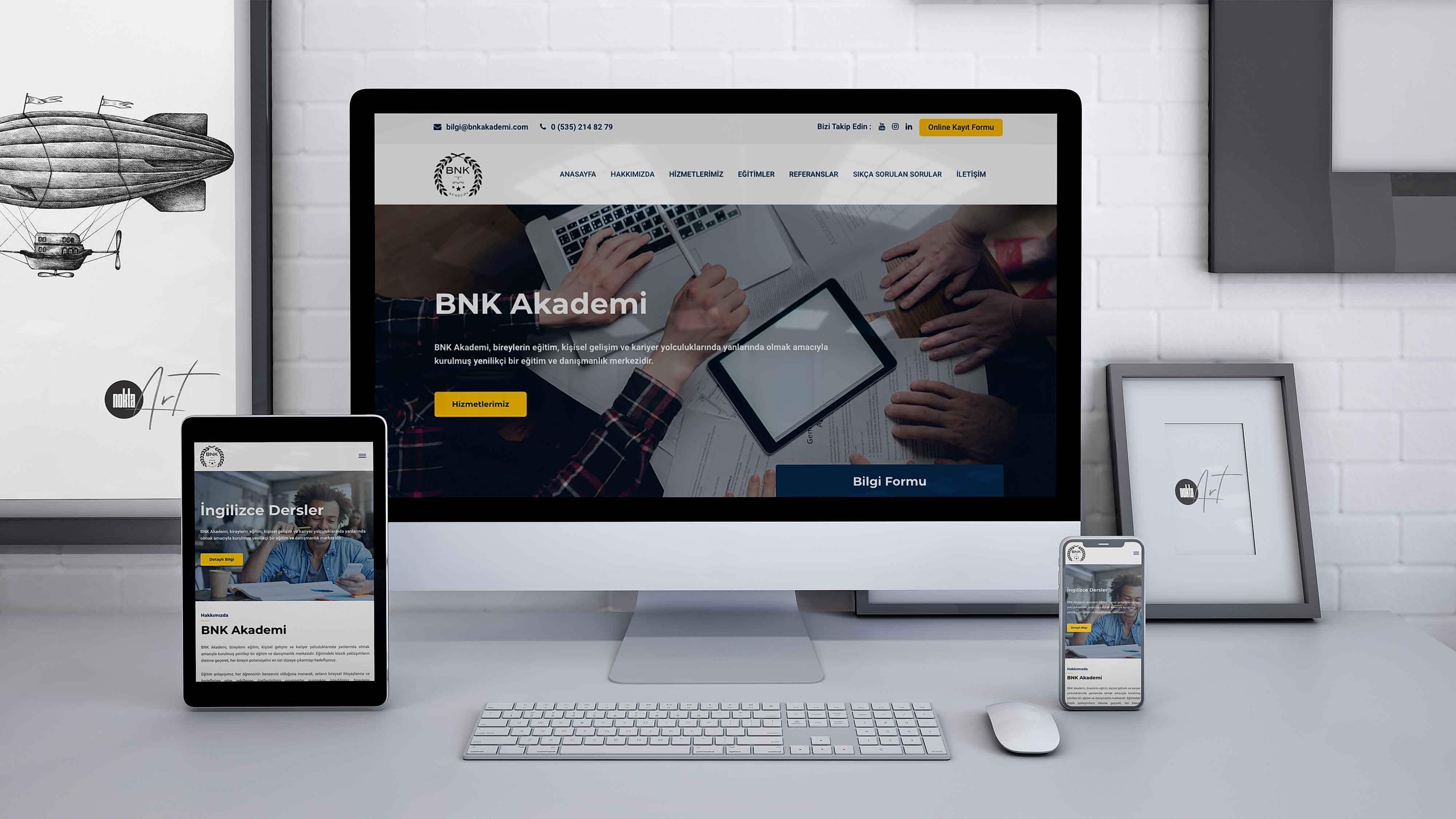 BNK Akademi - Web Tasarım HTML
