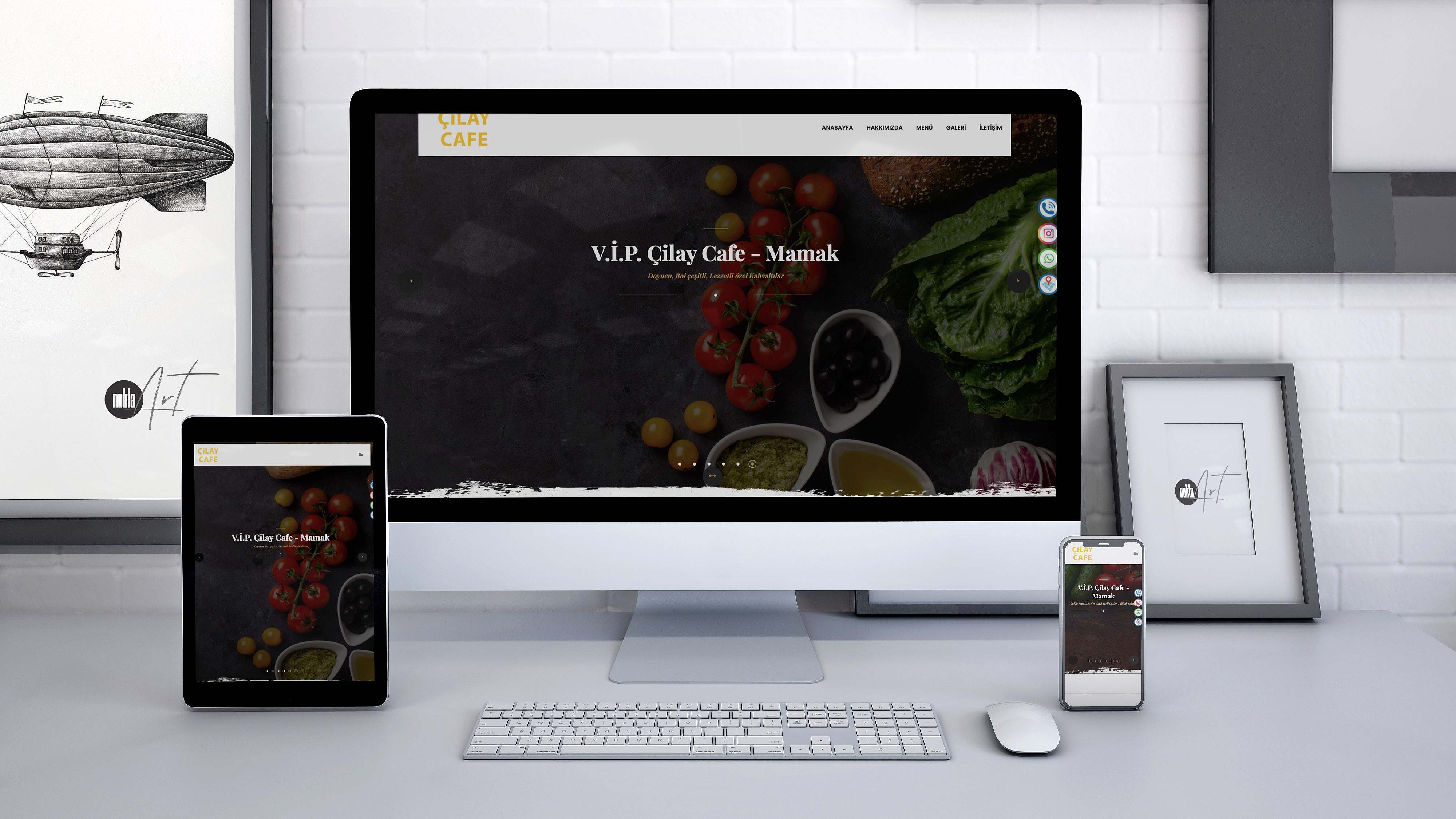 Çilay Cafe - Web Tasarım