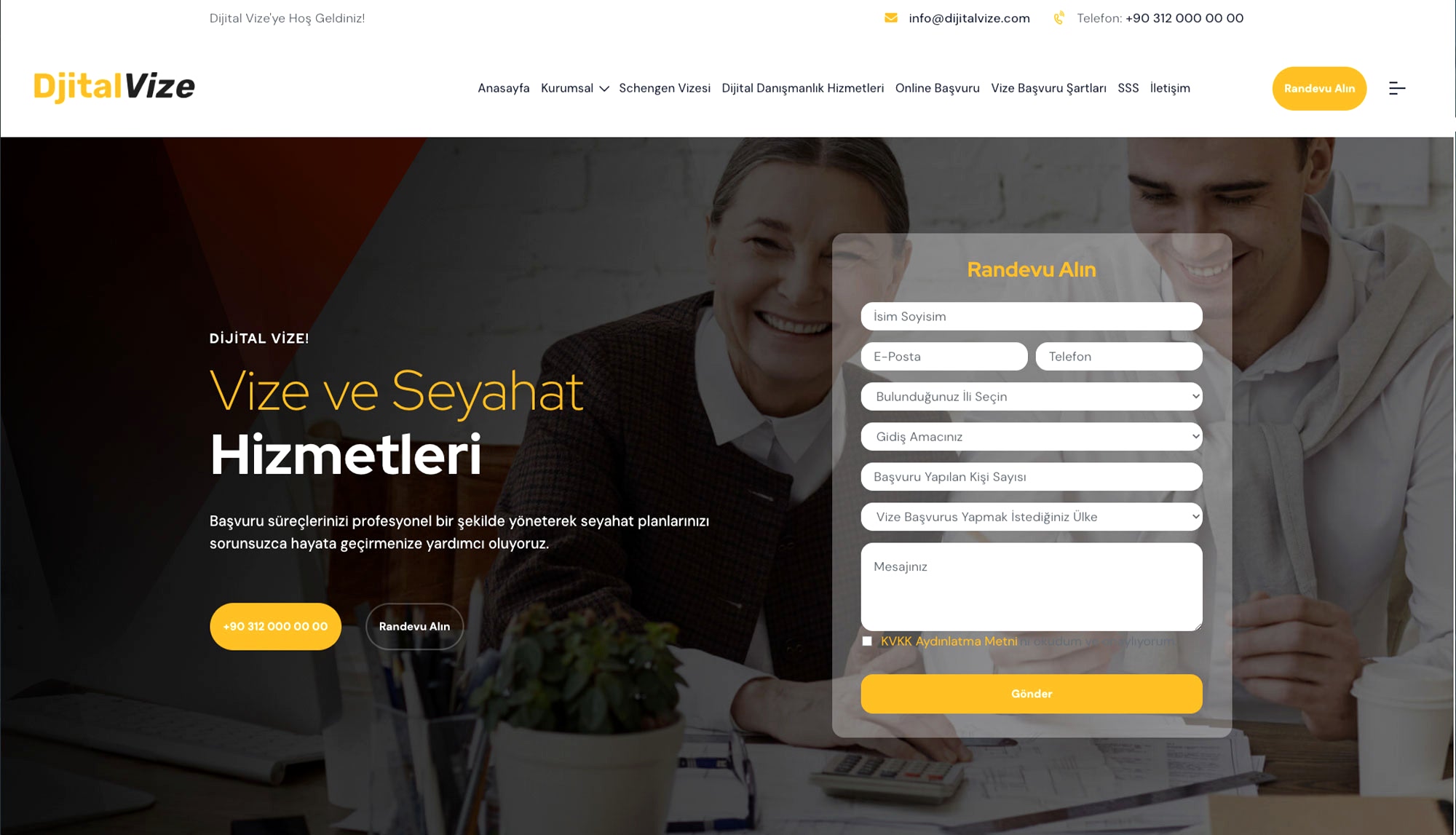 Dijital Vize - HTML Web Tasarım