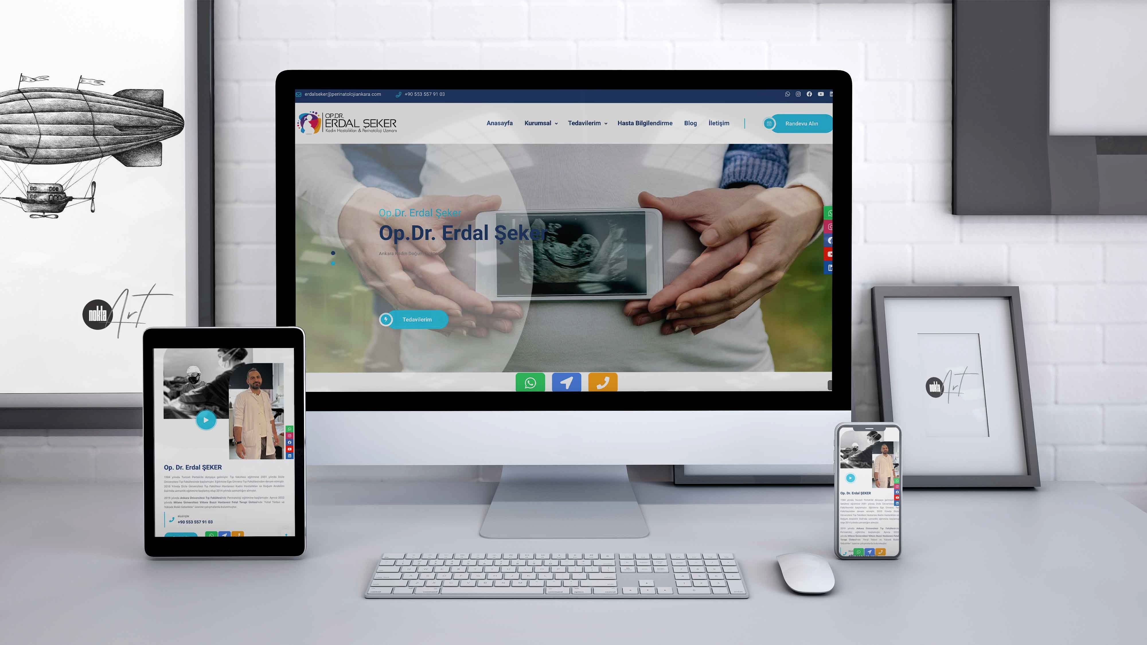 Dr Erdal Şeker - Web Tasarım