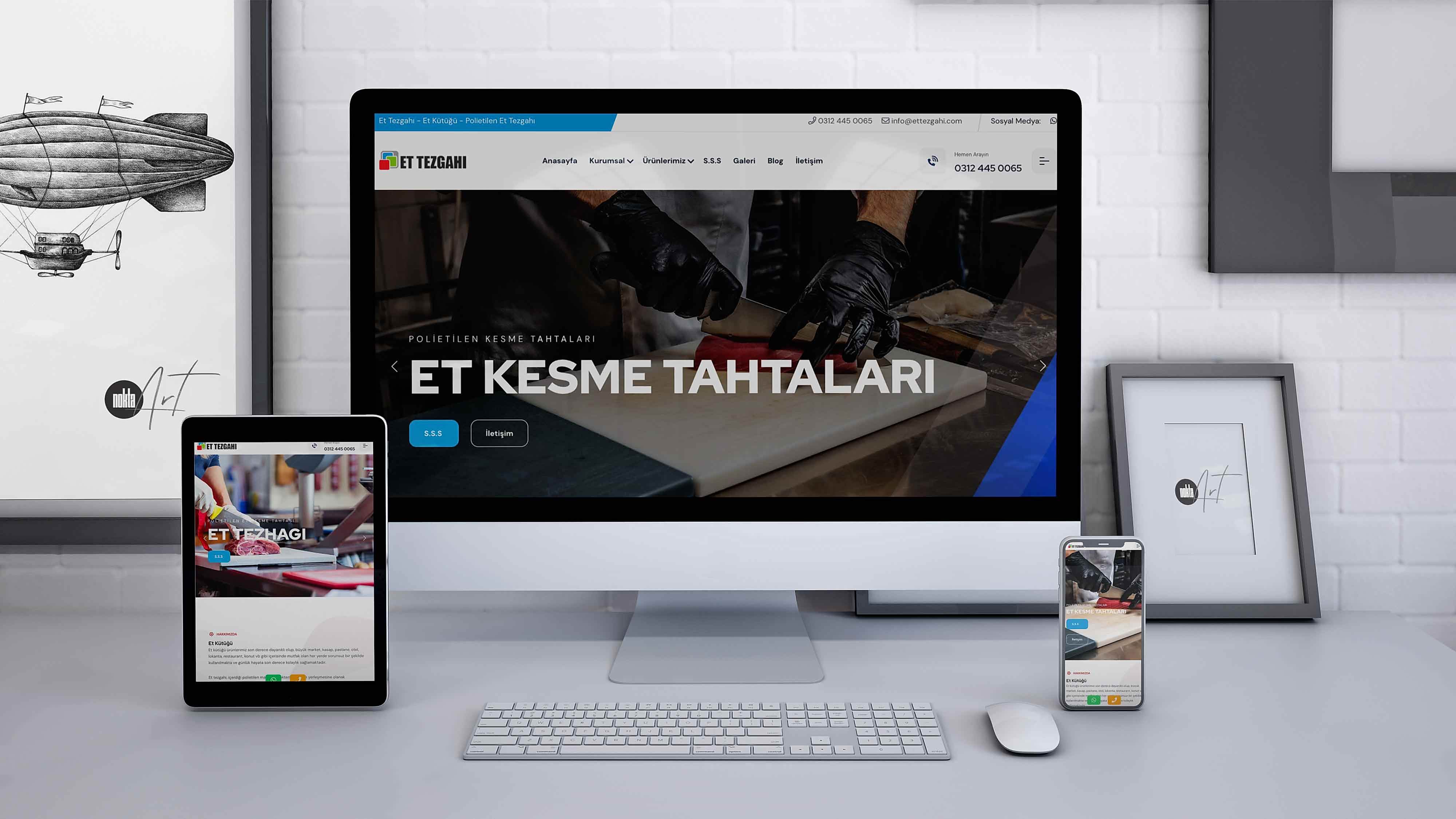 Et Tezgahı Web Sitesi ve SEO Hizmeti