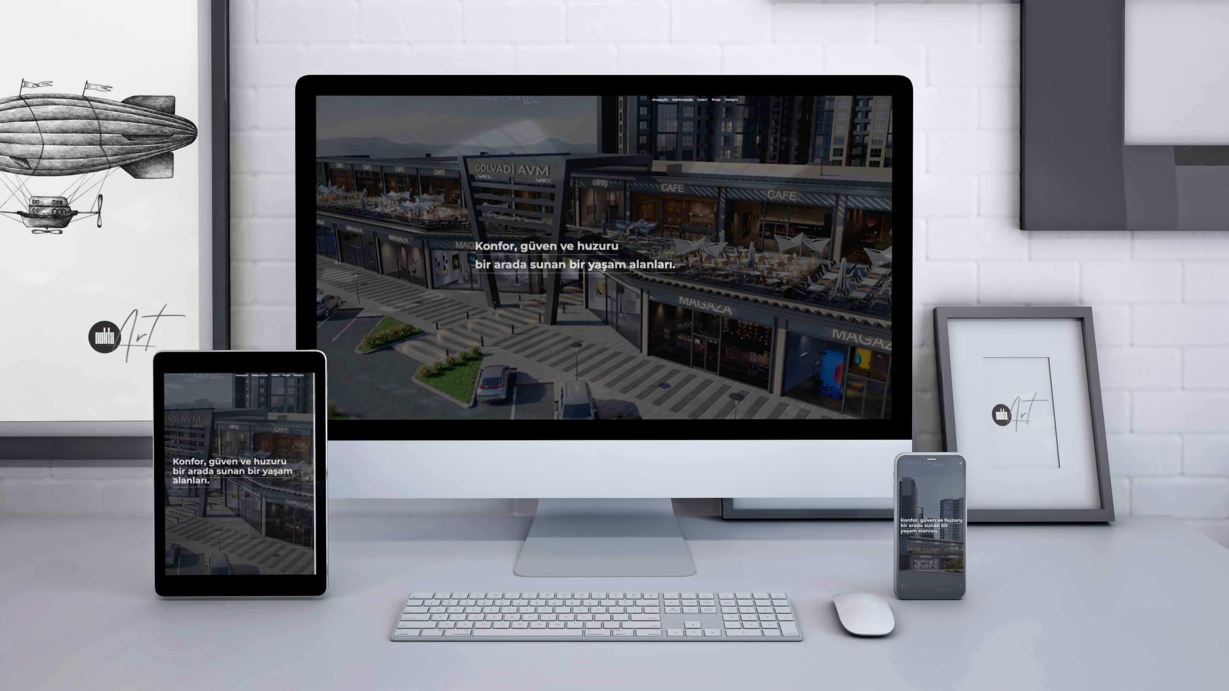 Gölvadi Bahçeşehir Web Sitesi Yazılım ve Tasarım Hizmeti