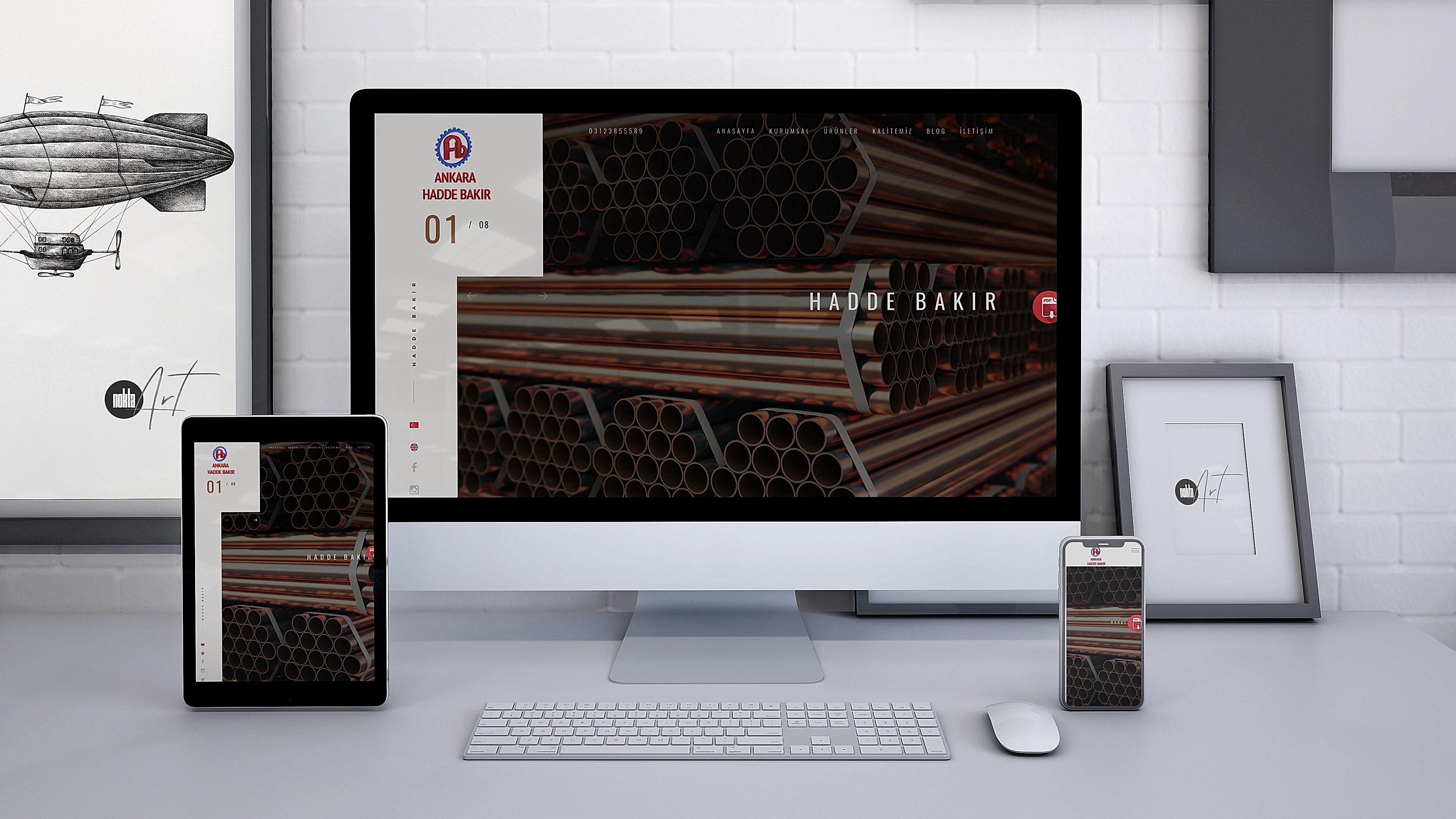 Hadde Bakır - Web Tasarım