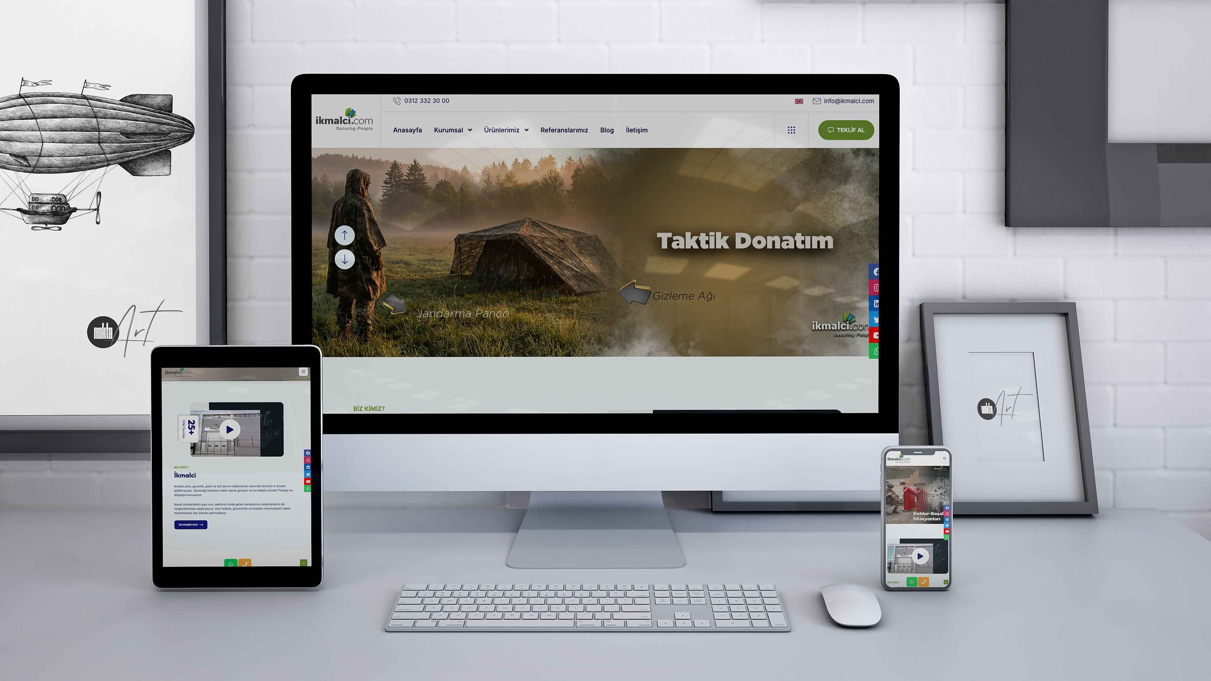 İkmalci - Yeni Web Tasarım ve Yazılımı