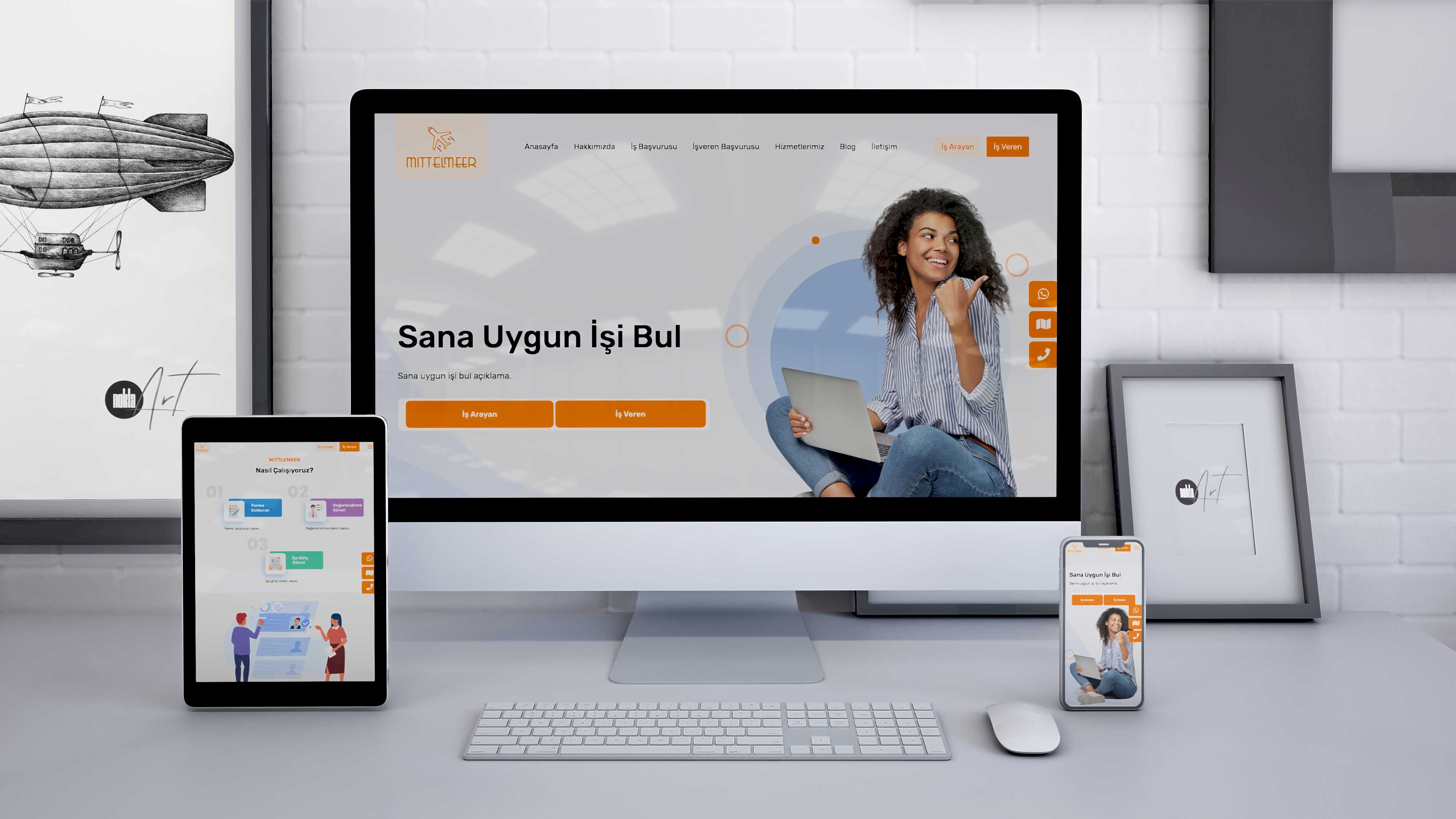 Mittlemeer Vize Danışmanlık - Web Tasarım