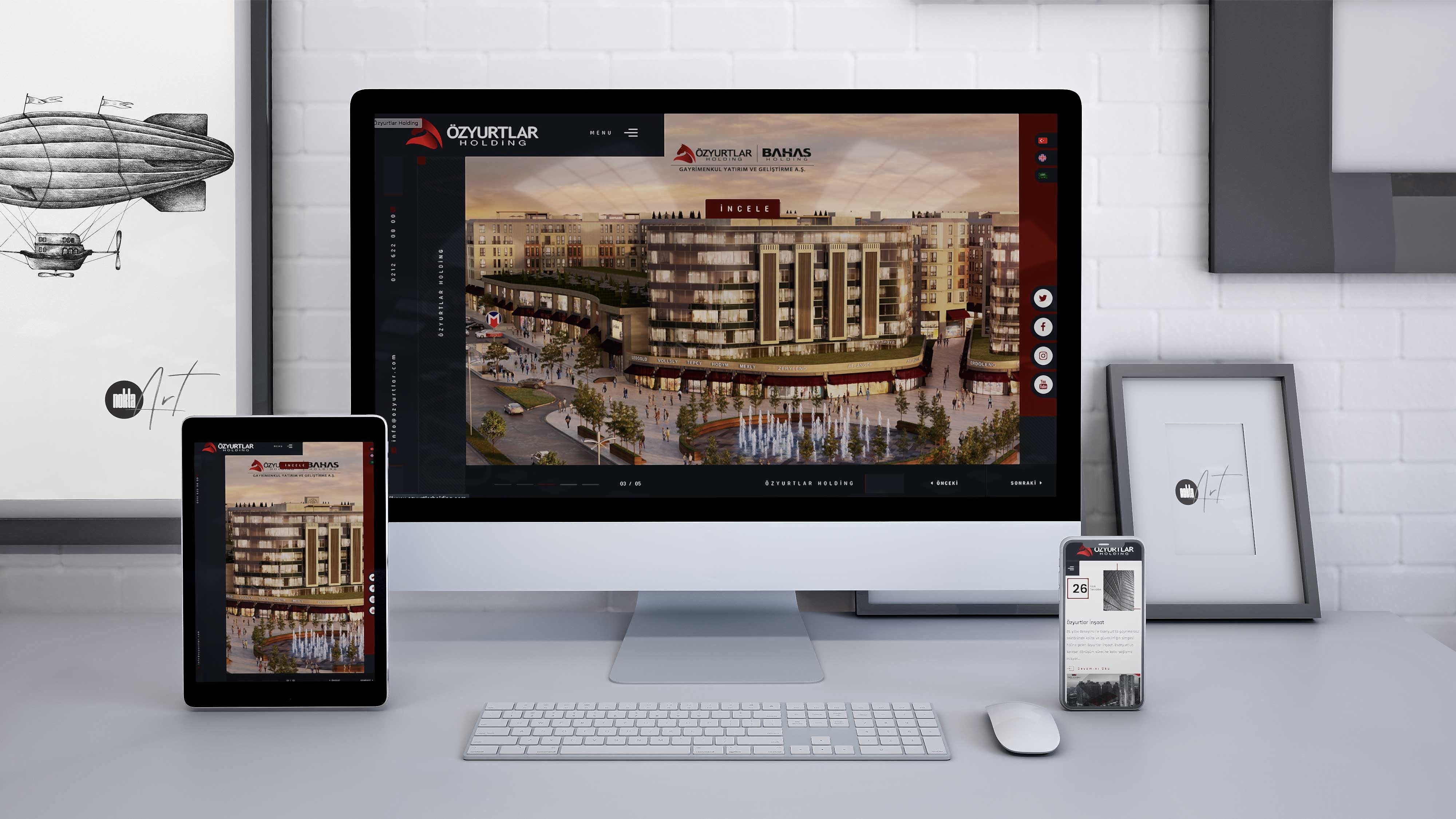 Özyurtlar Holding - Web Tasarım