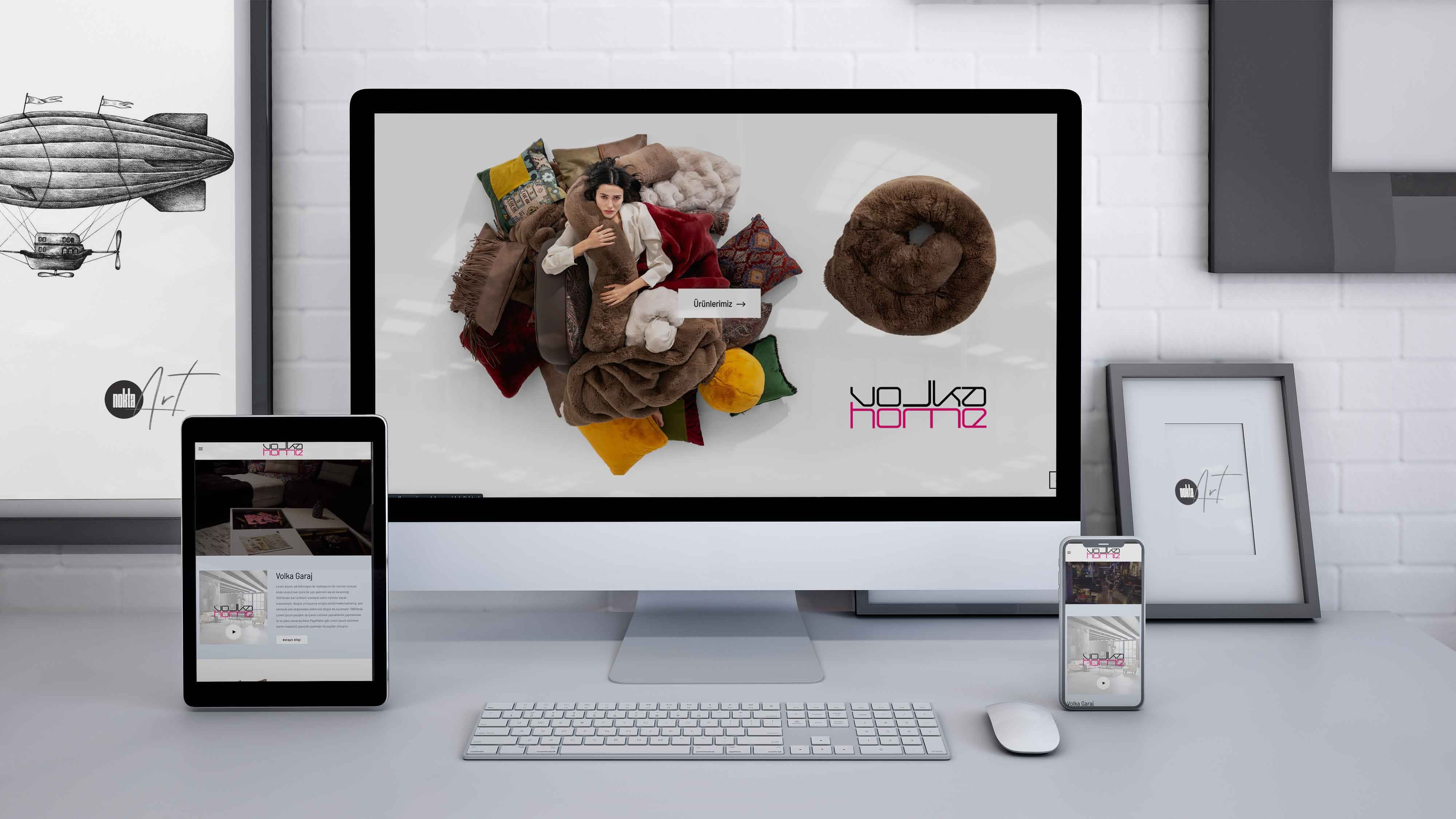 Volka Home Volka Garaj Web Tasarım
